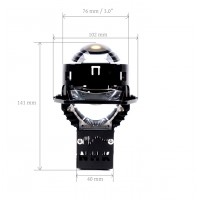 Soczewki projektory Bi-LED 3.0" NHK Gen. 5 owalne