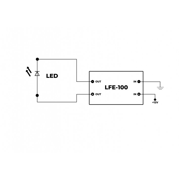 Sterownik LED Driver eliminacja błyskania żarówek