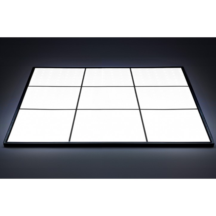 Panelowe oświetlenie LED Biuro warsztat 362x180 cm