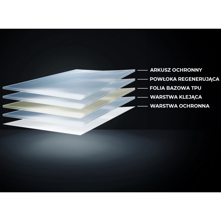 Folia PPF TPU Ochronna 30x100cm Premium Clear Transparentna